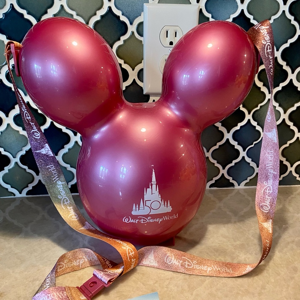 50th Anniversary Micky balloon Popcorn Bucket